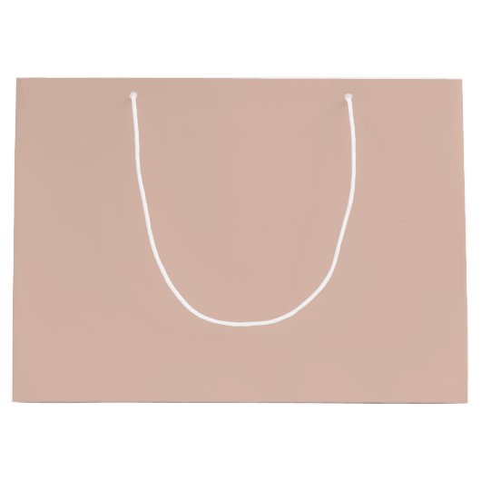 vast beige groot cadeauzakje (Voorkant)