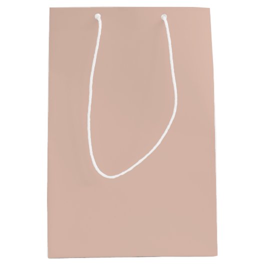 vast beige medium cadeauzakje (Voorkant)