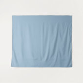 Vast bleek blauw pastelblauw wandkleed (Voorkant (horizontaal))