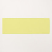 Vast bleek geel yogamat (Achterkant (horizontaal))