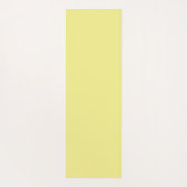 Vast bleek geel yogamat (Achterkant)