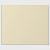 Vast Bleek maan Geel Cadeaupapier (Vlak)