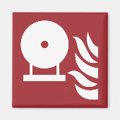 Vast brandblusser fles veiligheidsbord magneet (Voorkant)