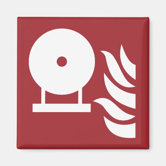 Vast brandblusser fles veiligheidsbord magneet (Voorkant)