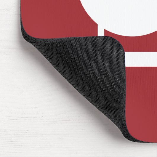 Vast brandblusser fles veiligheidsbord muismat (Hoek)