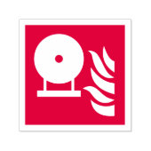Vast brandblusser fles veiligheidsbord zelfinktende stempel (Design)
