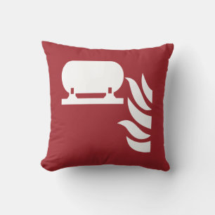 Vast brandblusser installatie veiligheidsbord kussen