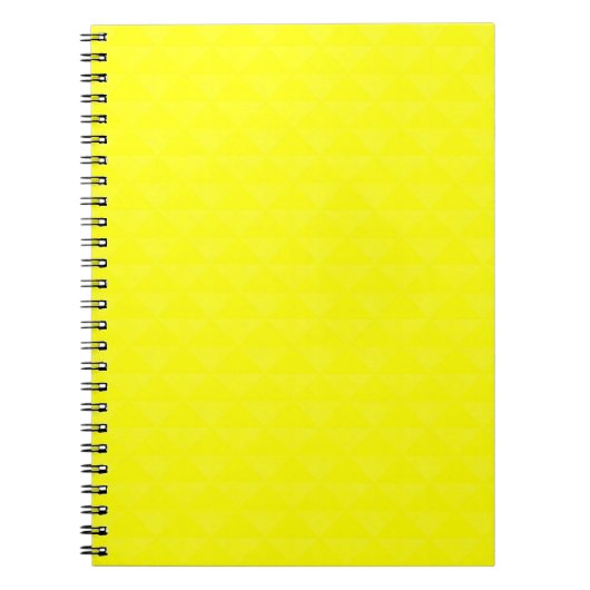 vast, citroen, geel notitieboek (Voorkant)
