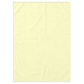 Vast crèmekleurig bleek geel tafelkleed (Voorkant)