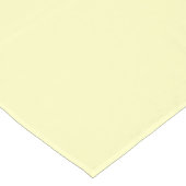 Vast crèmekleurig bleek geel tafelkleed (Gekanteld)