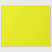 Vast daffodil geel cadeaupapier (Vlak)