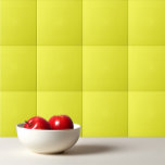 Vast daffodil geel tegeltje<br><div class="desc">Een stevig kleurenvormig vormgeving met een lichtgele kleur.</div>