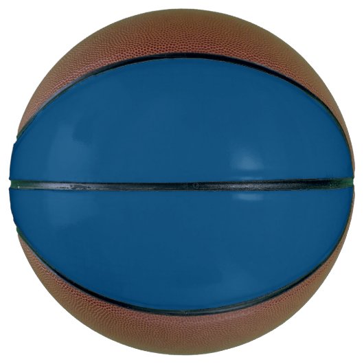 Vast denim blauw basketbal (Voorkant)