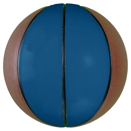 Vast denim blauw basketbal (Verticaal)