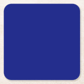 Vast diep blauw kartonnen onderzetters (Voorkant)
