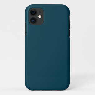 Vast diep, blauwgroen blauw Case-Mate iPhone case