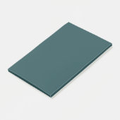 Vast donker Blauwgroen Post-it® Notes (Schuin)