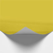 Vast donkergele wappapier cadeaupapier (Hoek)