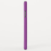 Vast donkerorchidee paars Case-Mate iPhone case (Achterkant/rechts)