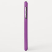 Vast donkerorchidee paars Case-Mate iPhone case (Achterkant/links)