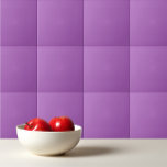 Vast drasteriaviolet paars tegeltje<br><div class="desc">Vaste kleurdrasteria violet paars ontwerp.</div>