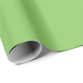 Vast gekleurd appelpastel, groen cadeaupapier (Rol Hoek)