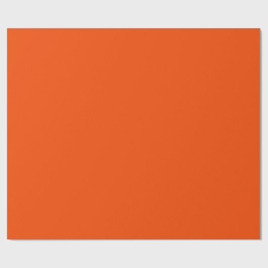 Vast gekleurd sinaasappel cadeaupapier (Vlak)