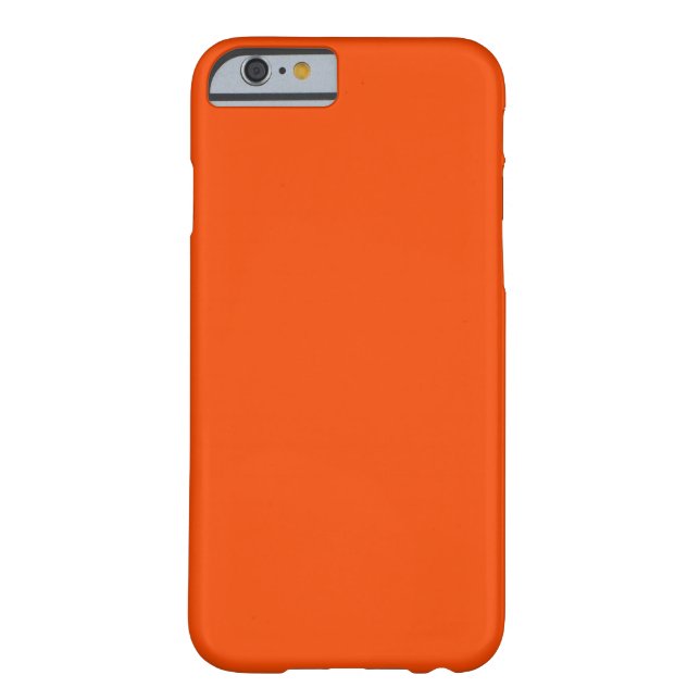 Vast gekleurd sinaasappel Case-Mate iPhone case (Achterkant)