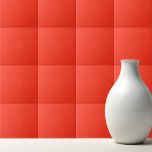 Vast gekleurd vlakke flamingo helder rood tegeltje<br><div class="desc">Vast gekleurd vlakke flamingo helder rood ontwerp.</div>