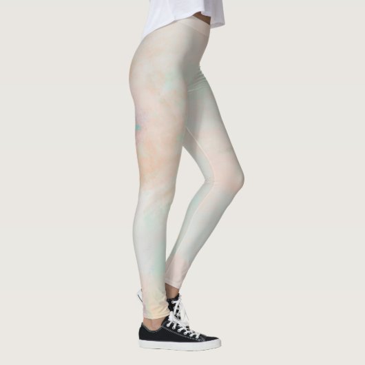 Vast gemaakte mama gekleurd leggings (Rechts)