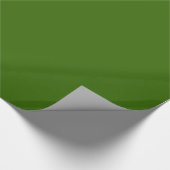 Vast groen omslagpapier cadeaupapier (Hoek)