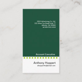 Vast groen Visitekaartje 3