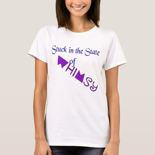 Vast in de Staat van Wispelturigheid T-shirt (Voorkant)