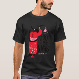 Vast in Mijn Wegen - Surreal Positiviteitsmonster T-shirt