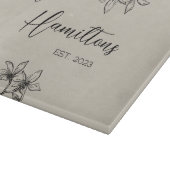 Vast jaar van de veeteelt snijplank (Hoek)