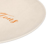 Vast jaar van het Oranje jaar Snijplank (Hoek)