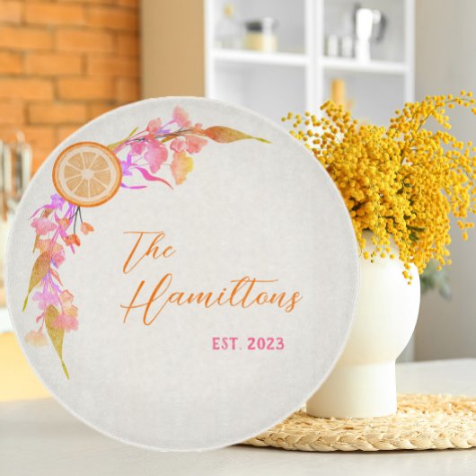 Vast jaar voor de productie van Oranje vruchten Snijplank