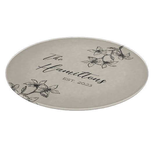 Vast jaar voor de veeteelt snijplank (Hoek)