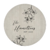 Vast jaar voor de veeteelt snijplank (Voorkant)