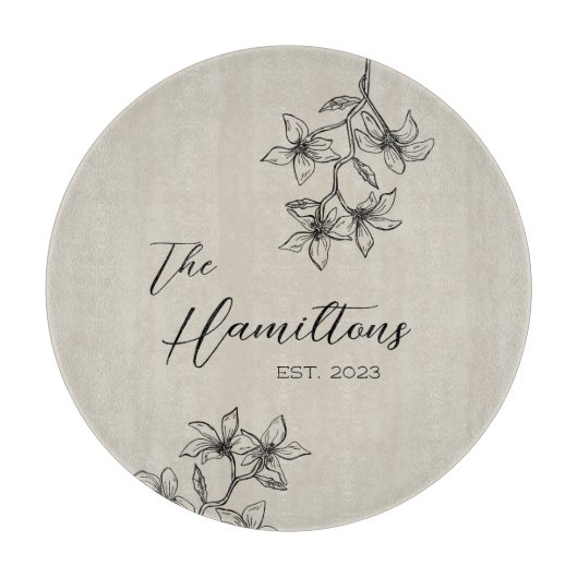 Vast jaar voor de veeteelt snijplank (Voorkant)