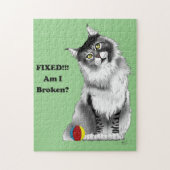 Vast Kat Legpuzzel (Verticaal)