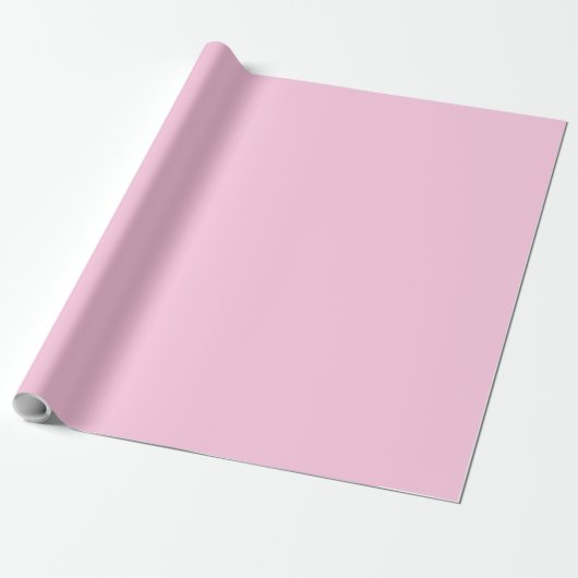 Vast klassiek roos cadeaupapier (Uitgerold)