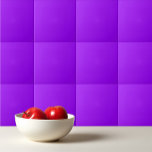 Vast kleurenvivid violet paars tegeltje<br><div class="desc">Vast kleurenvivid paars design.</div>
