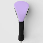 Vast kleurlavender paars golfheadcover (Voorkant)