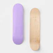 Vast kleurlavender paars persoonlijk skateboard (Voorkant)