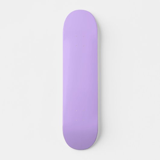 Vast kleurlavender paars persoonlijk skateboard (Voorkant)
