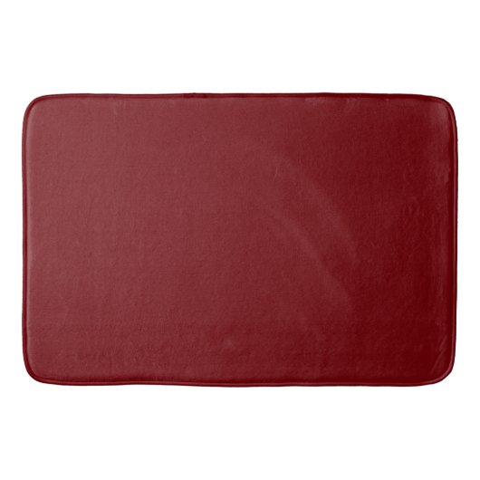 Vast kleurmahogany rood badmat (Voorkant)