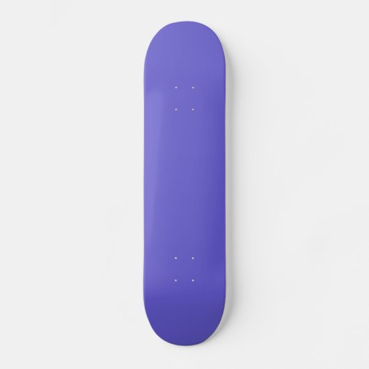 vast kornflower blauw skateboard (Voorkant)