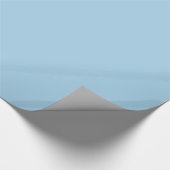 vast kornflower Blue Cadeaupapier (Hoek)