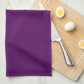 Vast lavender Paarse keukenhanddoeken (Quarter Fold)